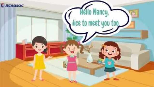 小学三年级英语 Unit 2NIce to meet you