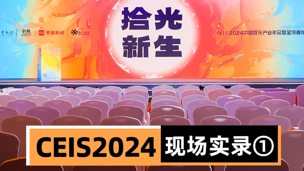 2024中国文娱产业的10个预判 | CEIS2024现场实录