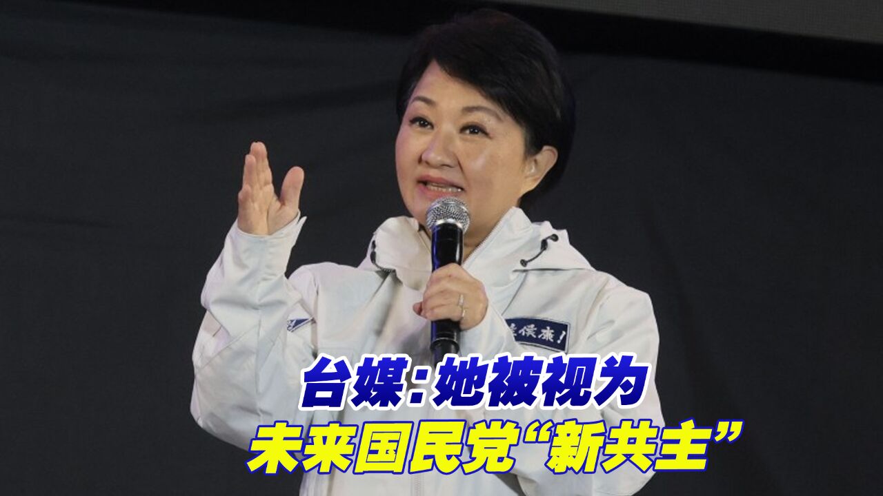 台媒:台中市长卢秀燕辅选成功,被视为未来国民党“新共主”