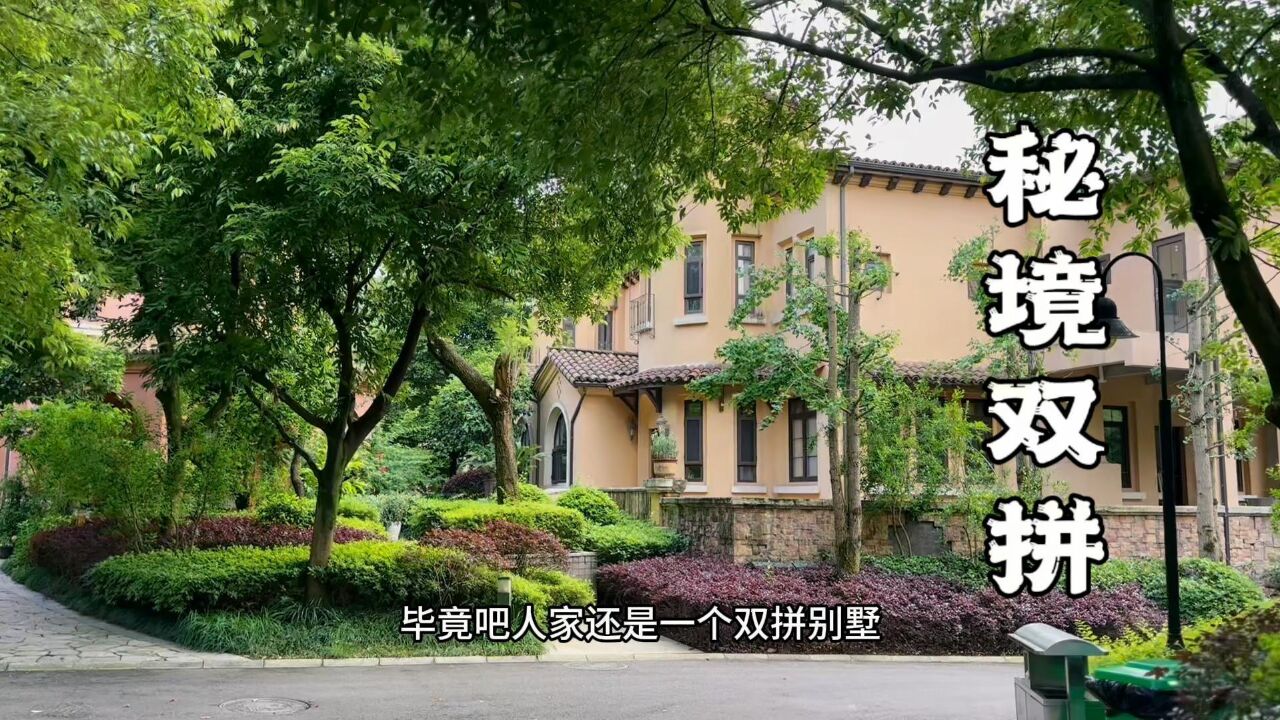 藏在林中的双拼别墅,318万欧式复古宫廷风,老宅还有第二春吗