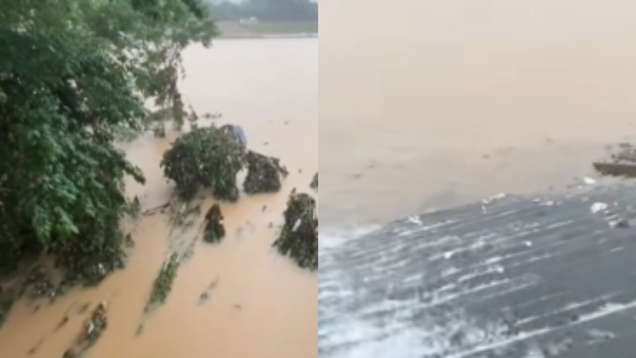 安徽歙县启动山洪灾害一级红色预警,当地连夜组织居民转移