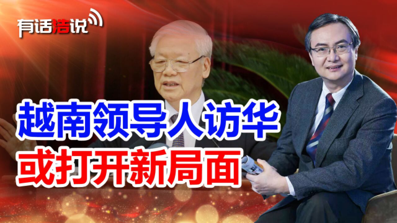 中越经济非零和,越南发展利于中国,阮富仲访华助推两国关系升级