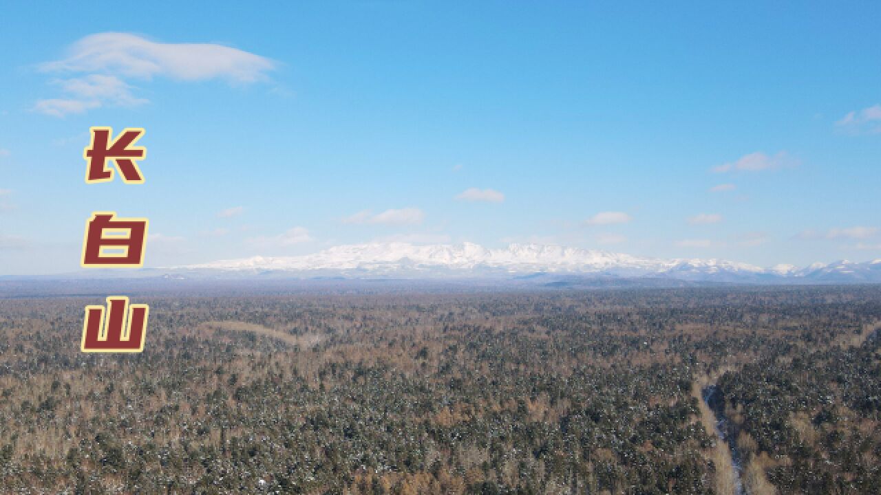 东北最高峰,多条大河的发源地,林海中的长白山却不完全属于我国