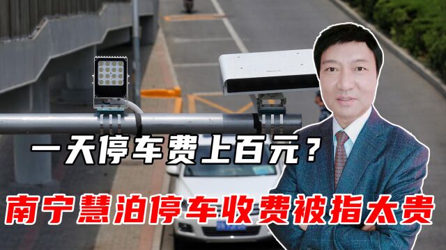 一天停车费上百元?南宁慧泊停车收费被指太贵,官方回应来了