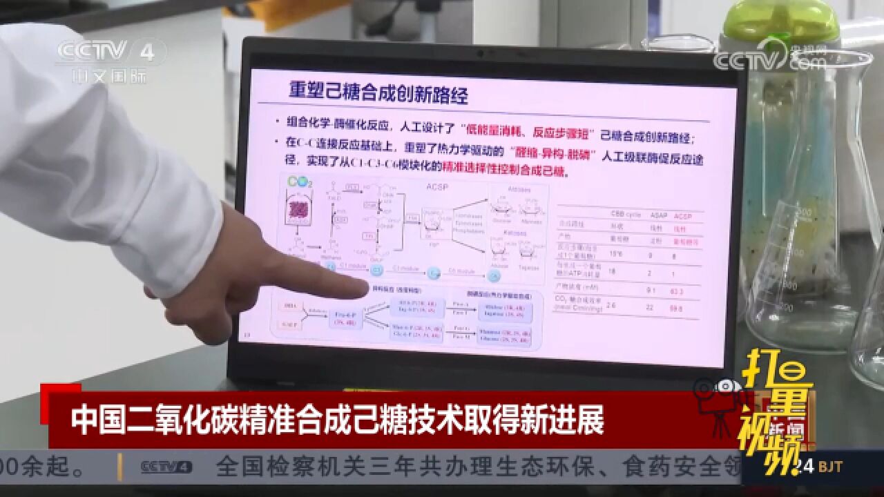 中国二氧化碳精准合成己糖技术取得新进展