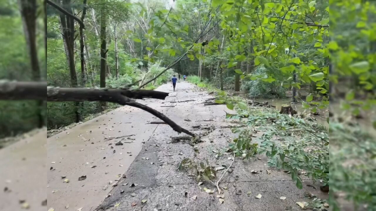 暴雨冲断五常沙河子镇信号,抢修人员徒步翻过多处塌方地抢修