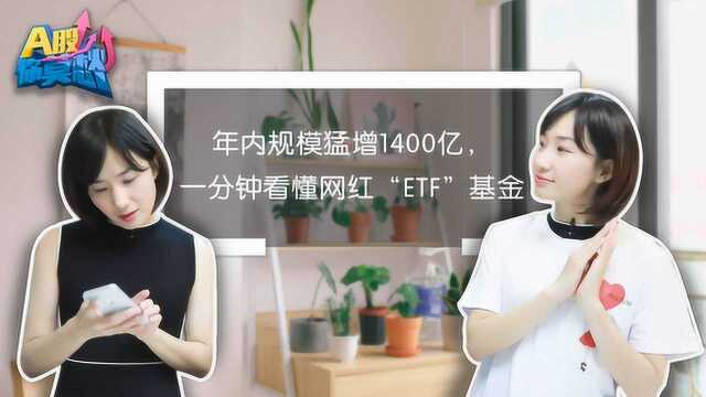 年内规模猛增1400亿,一分钟看懂网红“ETF”基金