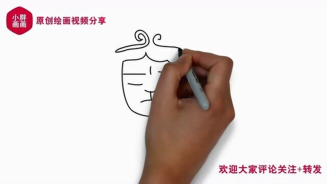 手绘简笔画:至尊宝,这音乐你熟悉么?