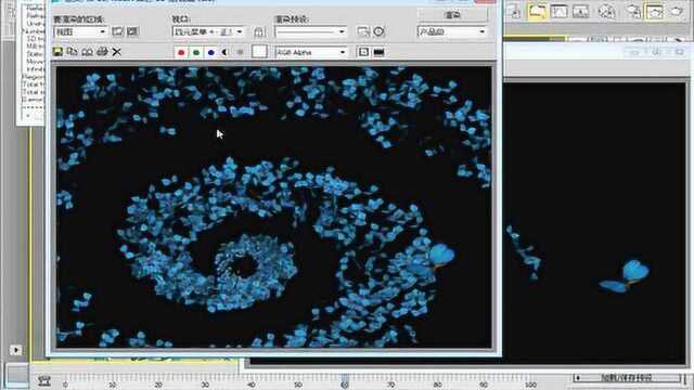 3dmax学习教程,171用漩涡力制作蝴蝶飞舞动画