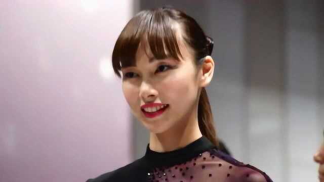 2019TMS东京车展LEXUS雷克萨斯高挑美女模特高清饭拍秀