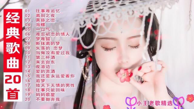 难忘金曲《经典歌曲20首》!