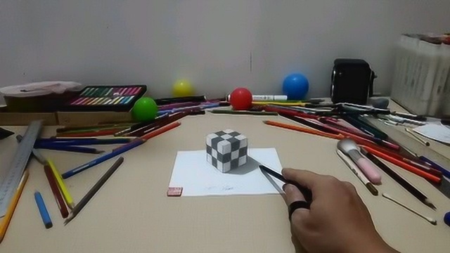 教你3D立体画,简单易学又好看,你要收藏试试吗?