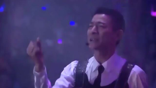 经典中的经典:刘德华的《无间道》电影主题曲,回忆尽是他和梁朝伟对戏画面