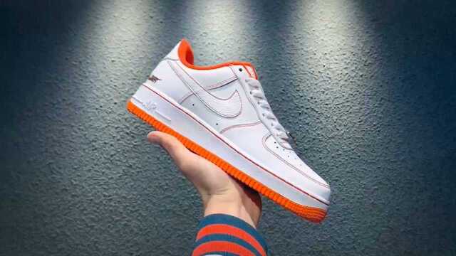 Nike Air Force 1 Low “Rucker Park”白橙