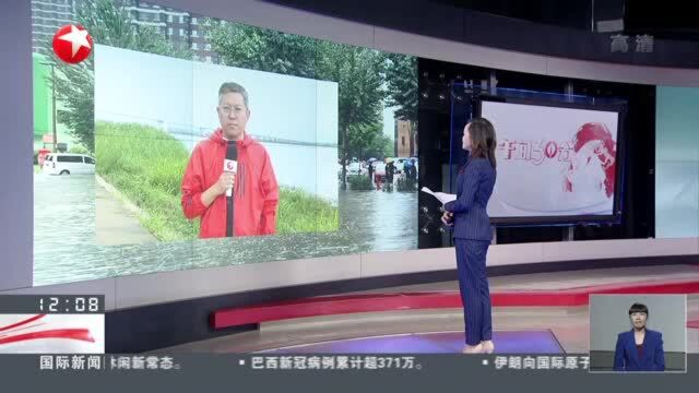 台风“巴威”北上 东北地区迎强风雨:目前辽宁丹东风势渐弱、雨势渐停