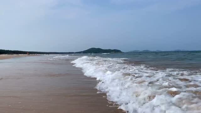 海南自驾游万宁市观景台原生态海边风景人很少漂亮比亚龙湾还爽