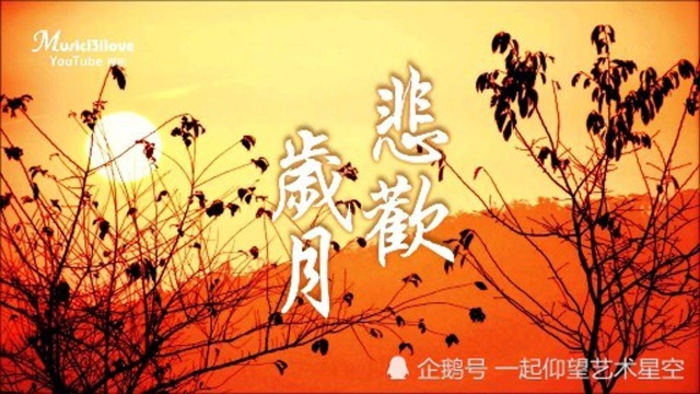 王芷蕾《悲欢岁月》,配图音乐欣赏