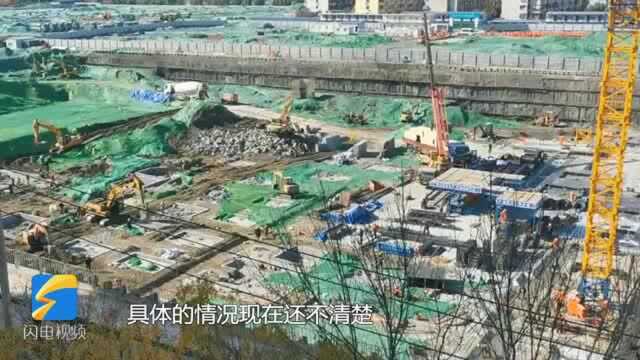 济南一安置房工地塔吊平衡臂折断致1工人死亡 塔吊现已拆除