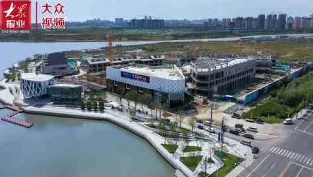 降温不降“热” 威海市南海新区民生项目建设热潮涌动