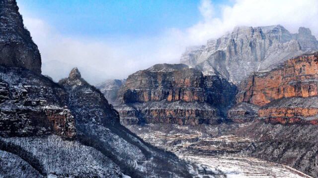 【新华悦听】有一种风景,叫雪落太行