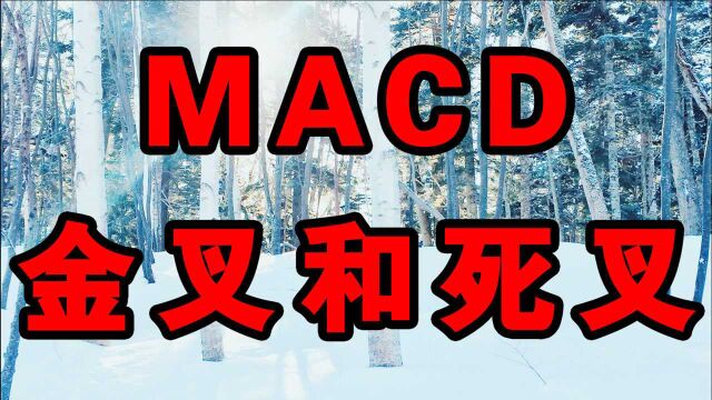 股票MACD金叉和死叉