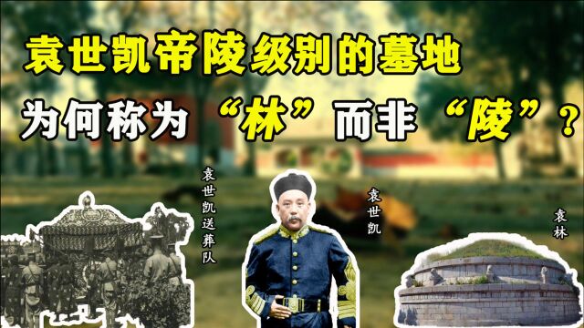 洪宪皇帝袁世凯,当了83天的皇帝,为何死后墓地无法称为“陵”?(下)