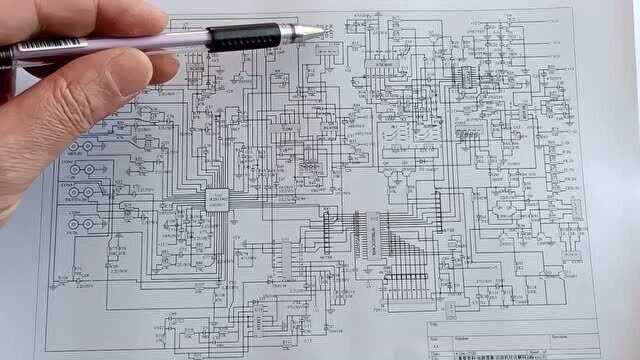 多声道音频前置处理放大原理图一