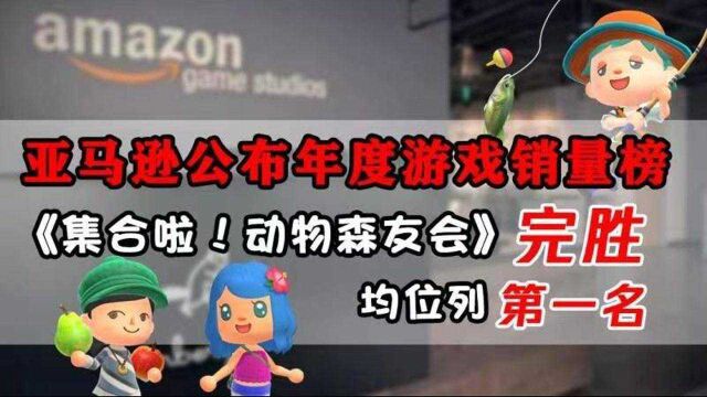 亚马逊年度销量榜 《动森》完胜均位列第一