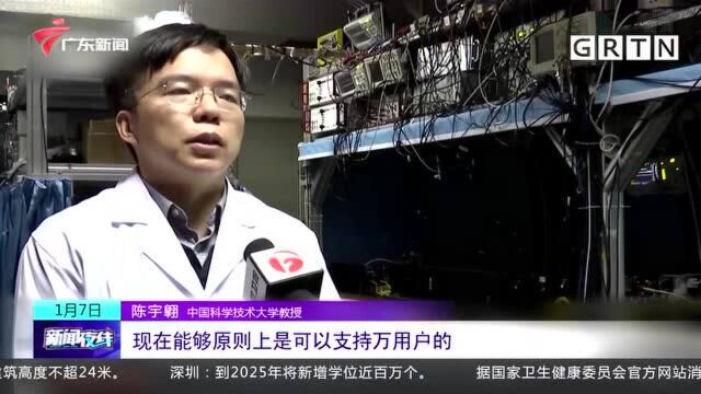 中国成功组建天地一体化量子通信网络