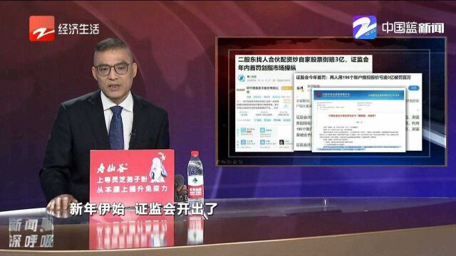 2个人用196个账户操控股价亏3亿被罚百万元