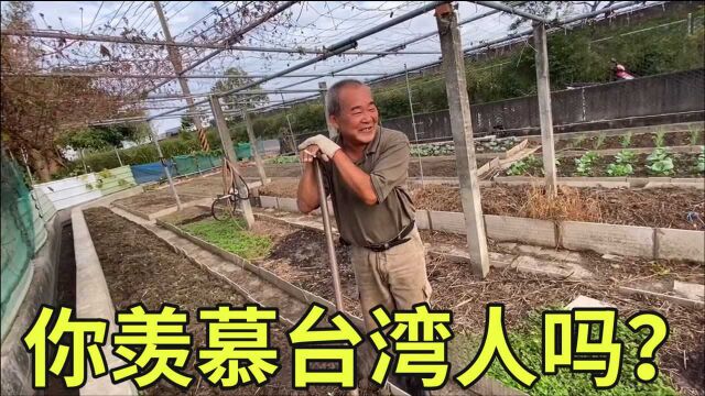 和农民大叔闲聊,才知道台湾养老金这么夸张,听完羡慕么?