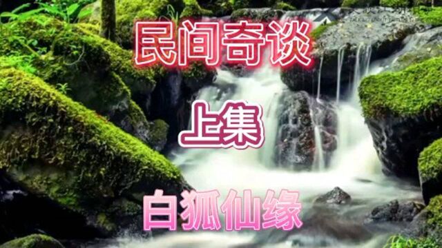 民间奇谈白狐仙缘上集