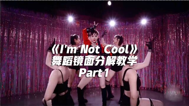 金泫雅《I'm Not Cool》舞蹈镜面分解教学