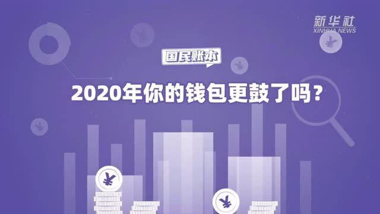 你的钱包更鼓了吗?国民收入账本:2020年人均赚得更多,花得更少