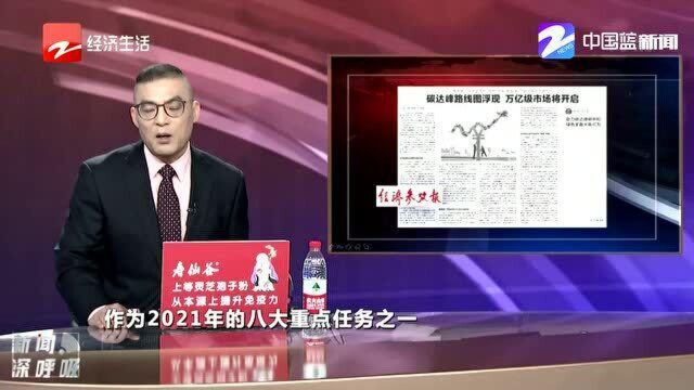 碳达峰路线图浮现 万亿级市场将开启