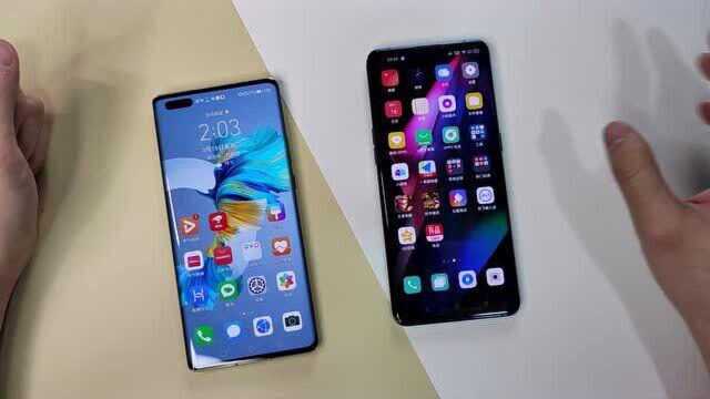 谁更好?OPPO Find X3 Pro区域截屏对比Mate40Pro!