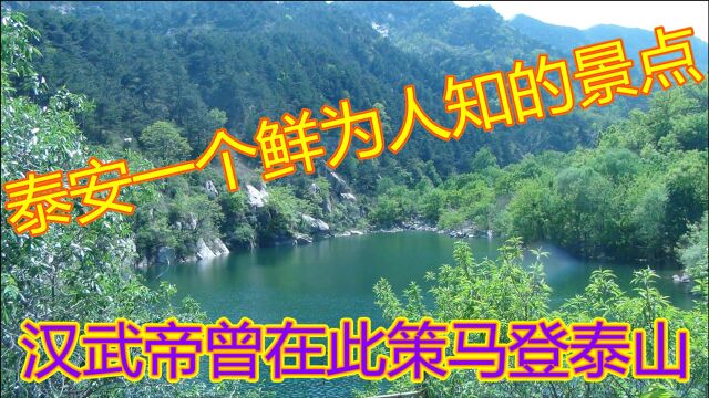 泰安:泰山东有一鲜为人知的景点,是汉武帝登山御道,山水如画,是带家人休闲观光的理想去处!