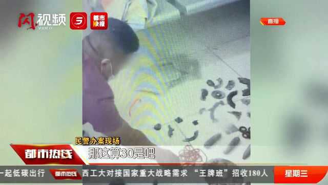 乘坐列车丢失行李箱 内装仿古玉制品价值十多万