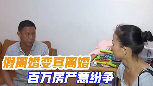 假离婚变真离婚,百万房产惹纷争,究竟是谁背叛了谁?纪录片