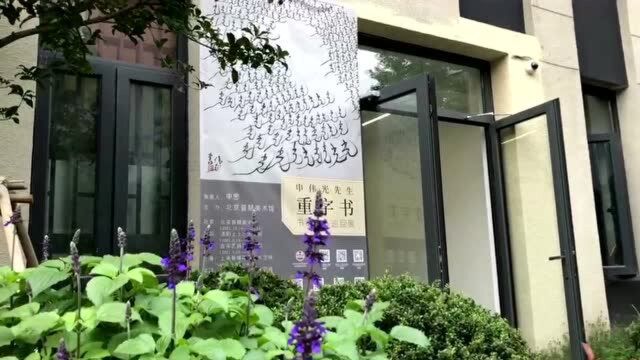 申伟光先生「重字书」巡回展上海展馆开幕