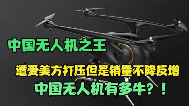 中国的无人机之王 美国打压他的公司 销量却反增全球百分之八十