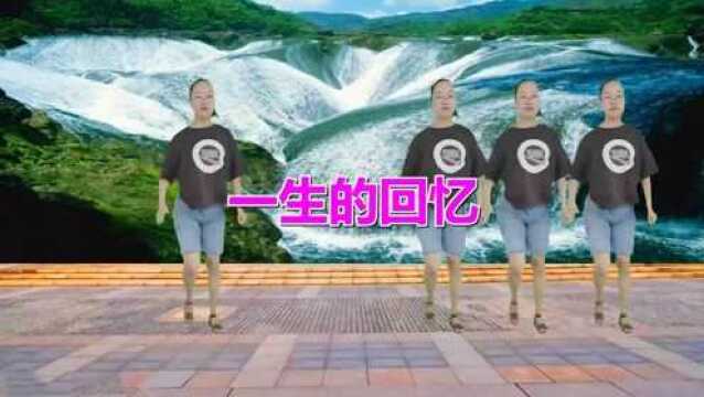 经典DJ广场舞《一生的回忆》节奏欢快动感,美丽动人