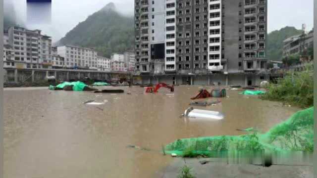 陕西安康10县区遭暴雨袭击 已安置15925受灾群众