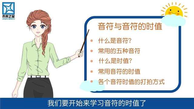 什么是时值?跟我学小提琴五线谱中的时值