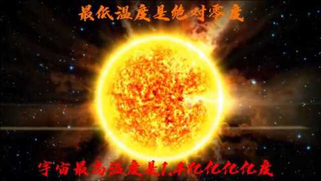 温度存在上限和下限吗,宇宙最高温度是1.4亿亿亿亿度,最低温度是绝对零度