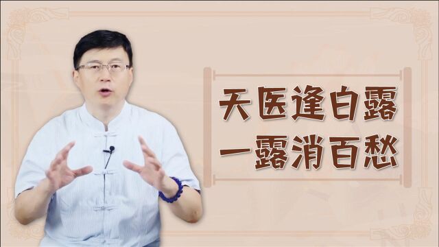 “天医逢白露,一露消百愁”,什么是天医?有啥特殊之处?