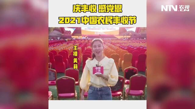 庆丰收 感党恩 2021中国农民丰收节