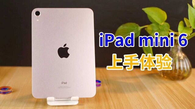 苹果这次翻车了?iPad mini 6上手体验