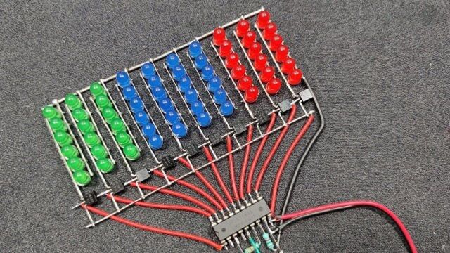 LM3914驱动和LED制作音频频谱节奏灯,既好玩又能锻炼动手能力