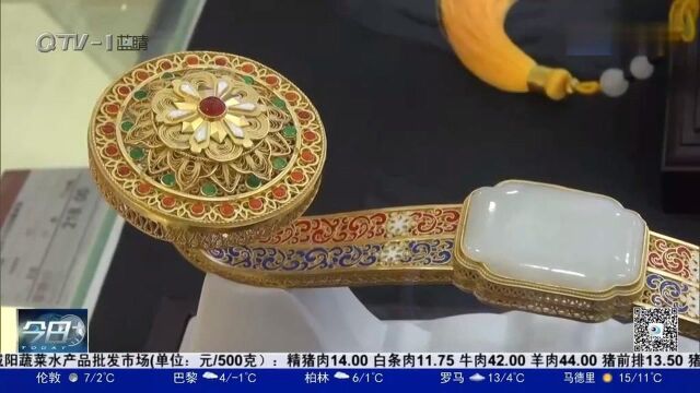 北京冬奥会特许商品“冬奥冰雪花丝如意”发布